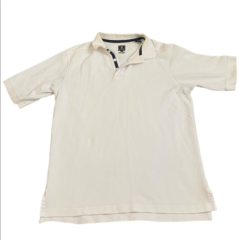 Gear For Sport | Mens White Dry Gear Moisture Working Polo Size L